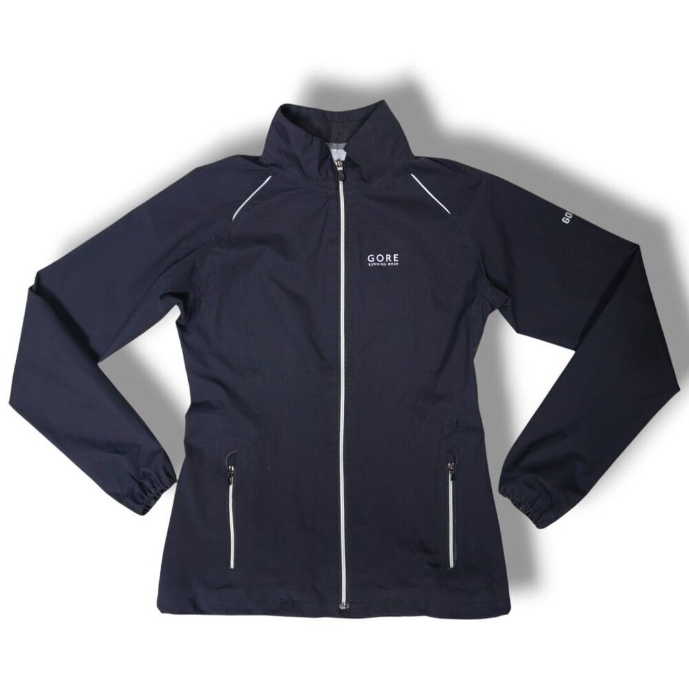 NWOT GORE RUNNING WEAR GORETEX ACTIVE JACKET WOMENS EXTRA SMALL XS BLACK